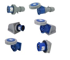 240V 32AMP 3PIN BLUE