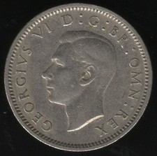 George VI British Sixpence