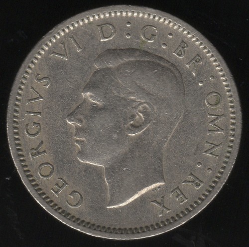 George british sixpence - british,