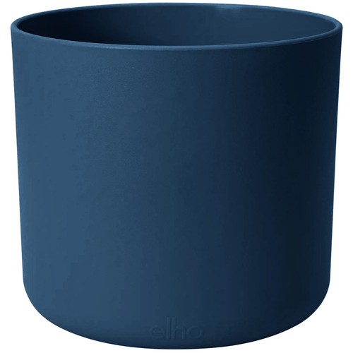 Blue lisbon ceramic round pot - ceramic,