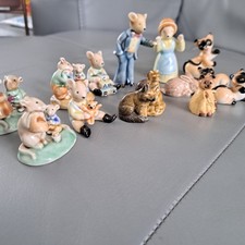 ornaments figures lots of animals collection.  Vintage. 