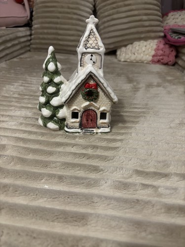 Vintage christmas village - vintage,
