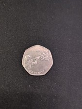 Olympic 50p Shooting Coin 2011