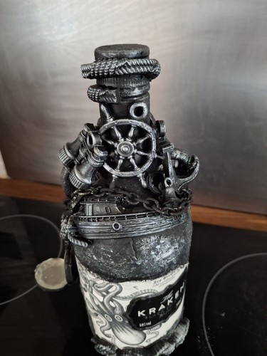 Kraken rum pirate bottle - rum,