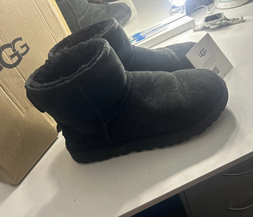 Ugg classic mini black suede - ugg,
