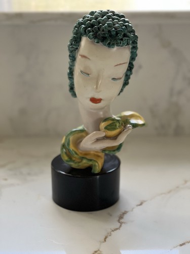 Goldscheider art deco - art,