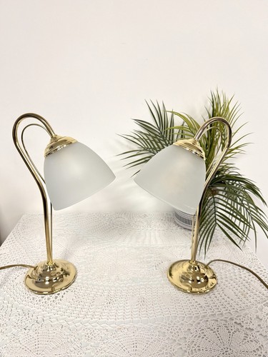 Vintage pair gold table - gold,