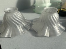 vintage glass light shade