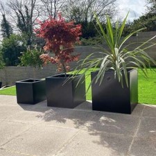 Aluzinc zinc square cube patio - zinc,