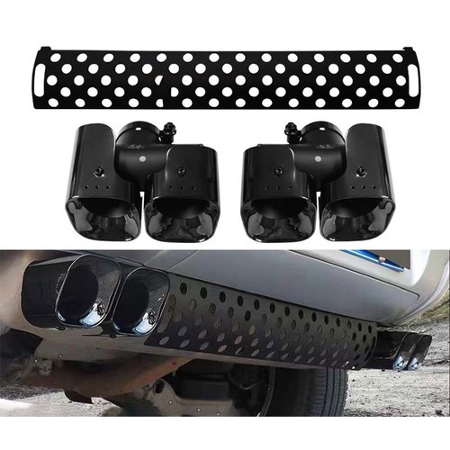 Rear tail exhaust muffler - rear,