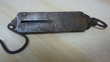 VERY OLD BRASS SPRING BALANCE