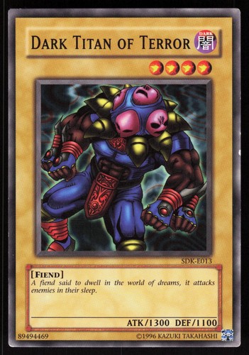 Dark titan terror sdk e013 - dark,