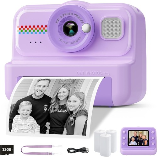 Kids camera instant print - camera,