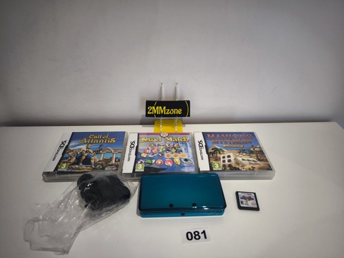 Nintendo 3ds aqua blue - nintendo,