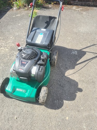 Qualcast petrol lawnmower - petrol,