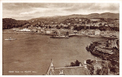 Oban from the - the, pulpit