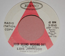Lois Johnson – Your Second Wedding Day/Mr. John - Jukebox Single  1967
