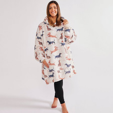 Hoodie Soft Fleece Oversized Dachshund Pug Labrador Spaniel Cockapoo & Frenchie