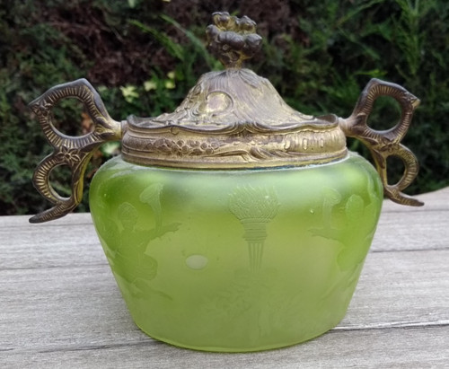 Antique - (saint, crystal?)