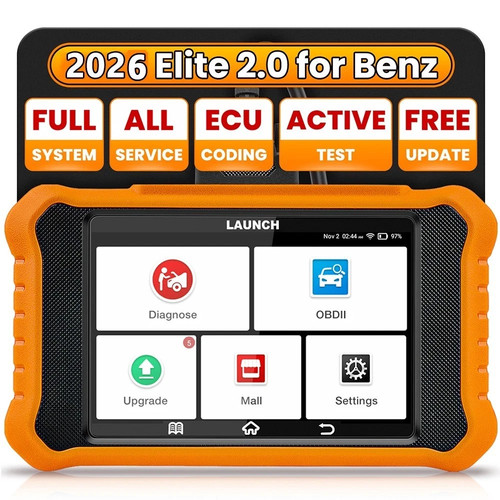 Launch elite for - v2.0, mercedes