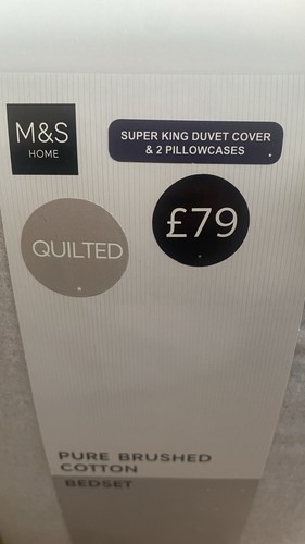Quilted super king - quilted,