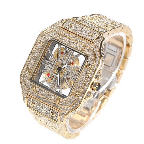 Iced out men - watch, dial