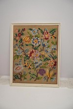 Vintage Framed Needlepoint |
