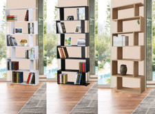 Tall Wooden Bookcase Display
