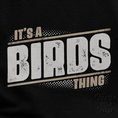 Birds thing t shirt - a,