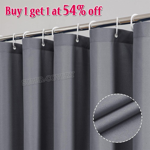 Extra long fabric shower - long,