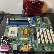 ASROCK K7VT2 VIA KT266A s462 DDR SDRAM AGP PCI+ Geforce 9500GT Graphics Card