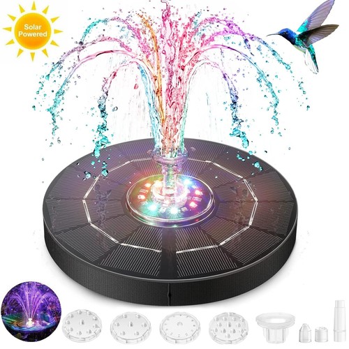 Solar fountain floating - floating, pump