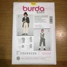 New Burda Sewing Pattern Kids