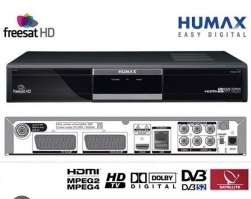 Humax foxsat hdr - humax, 320gb