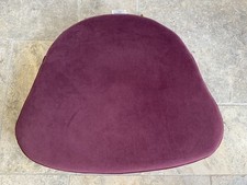 CUSHION ONLY for Ercol Chairmakers Chair in Plush Velvet BRINJAL