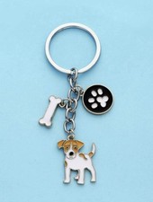 Jack Russell Dog Gift Keyring for Dog Lovers