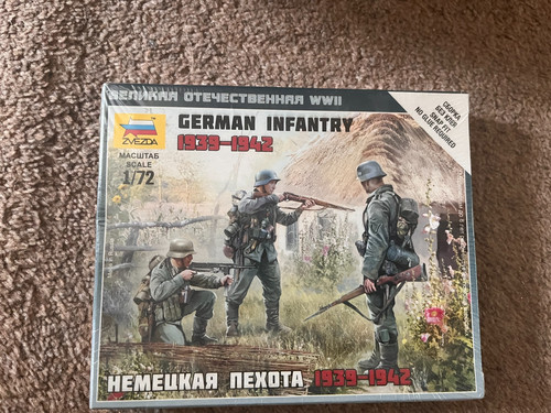 Zvezda german infantry - zvezda,