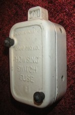 Antique Howsing Fuse Switch