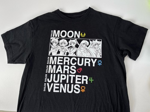 Sailor moon shirt black - sailor,