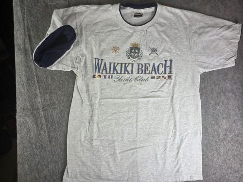 Vintage waikiki beach - vintage, yacht
