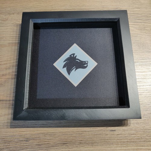 Wolf head dice - dice, wooden
