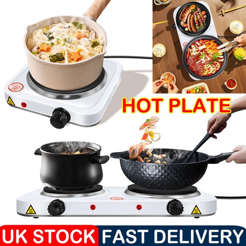 Electric hob double single - hob,