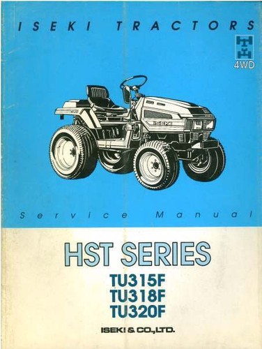 Iseki tractor tu315f - iseki,
