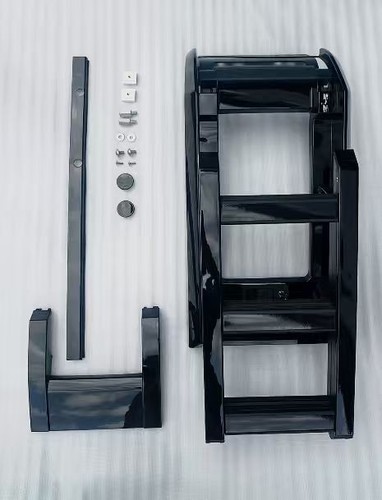 Deployable folding roof ladder - roof,