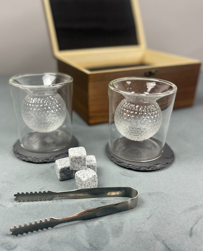 Golf lover whisky - whisky, set