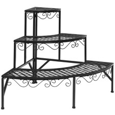 Corner Plant Stand Metal 3
