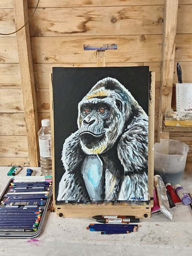 Original mixed media painting - media,