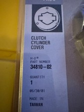 Rod clutch cylinder cover - v-rod,