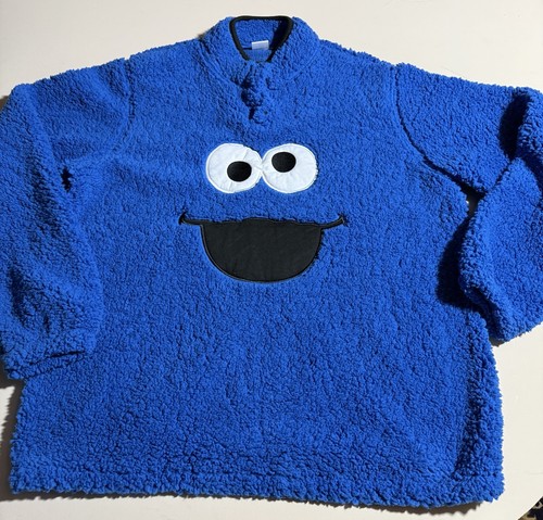 Cookie monster fleece sherpa - monster,