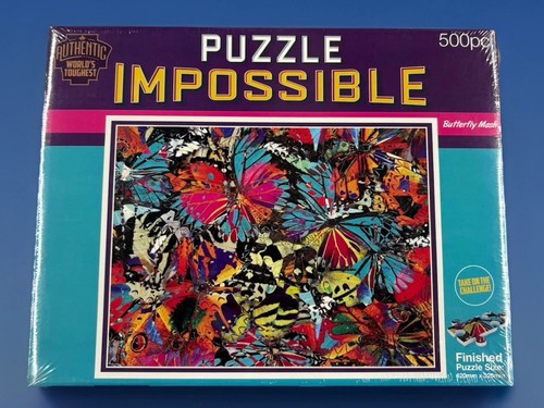 500pc jigsaw puzzle butterfly - puzzle,